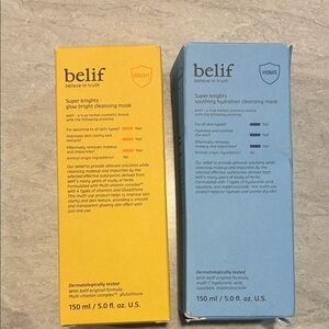 Super Knights Glow Bright Cleansing Mask - Yellow